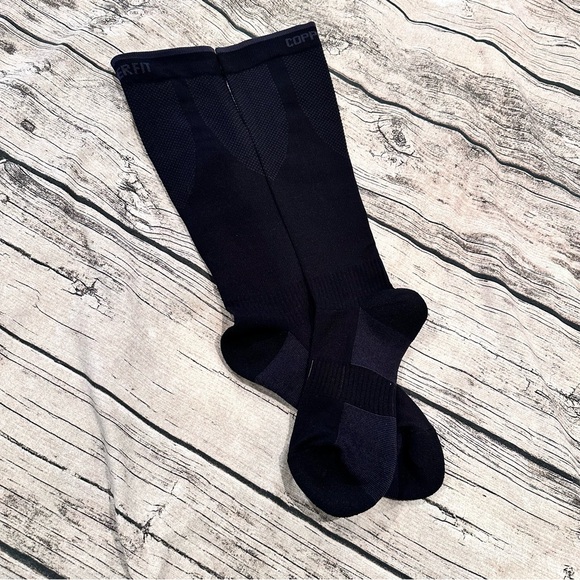 Copperfit Black Compression Socks unisex Size L/XL - Picture 1 of 3